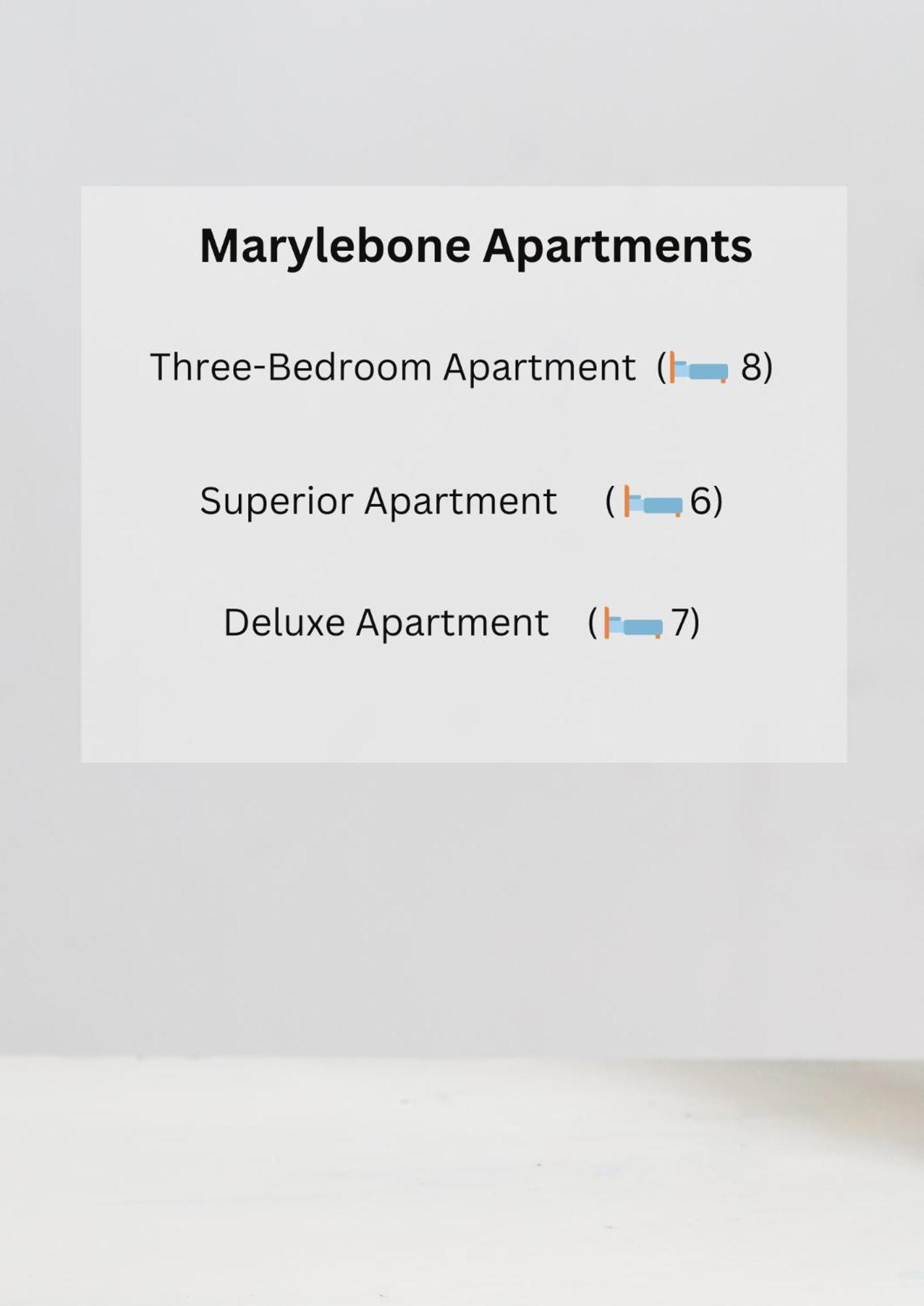Marylebone Apartments Londra Exterior foto